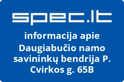 Daugiabučio namo savininkų bendrija P. Cvirkos g. 65B