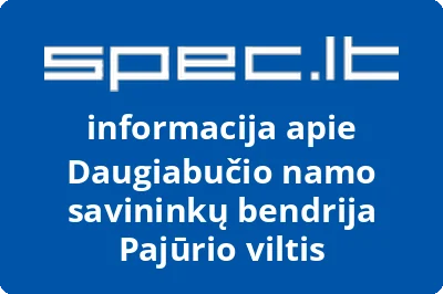 Daugiabučio namo savininkų bendrija Pajūrio viltis