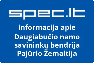 Daugiabučio namo savininkų bendrija Pajūrio Žemaitija
