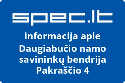 Daugiabučio namo savininkų bendrija Pakraščio 4