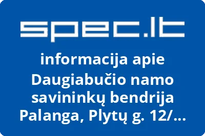 Daugiabučio namo savininkų bendrija Palanga, Plytų g. 12/ Ronžės g. 16