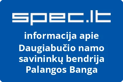 Daugiabučio namo savininkų bendrija Palangos Banga