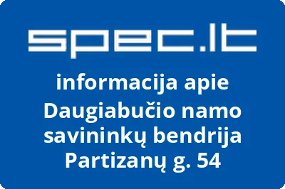 Daugiabučio namo savininkų bendrija Partizanų g. 54