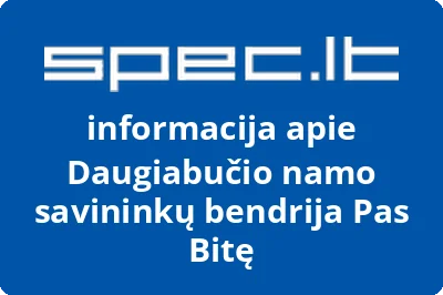 Daugiabučio namo savininkų bendrija Pas Bitę