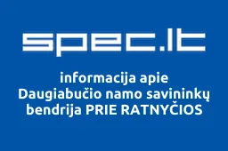 Daugiabučio namo savininkų bendrija PRIE RATNYČIOS | spec.lt