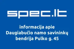 Daugiabučio namo savininkų bendrija Pulko g. 45