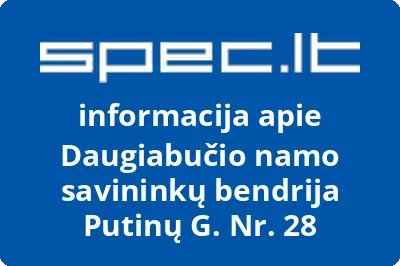 Daugiabučio namo savininkų bendrija Putinų G. Nr. 28
