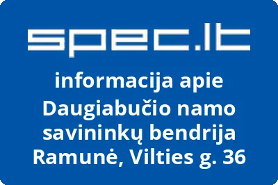 Daugiabučio namo savininkų bendrija Ramunė, Vilties g. 36