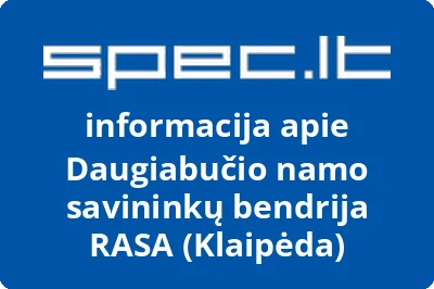 Daugiabučio namo savininkų bendrija RASA (Klaipėda)