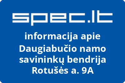 Daugiabučio namo savininkų bendrija Rotušės a. 9A