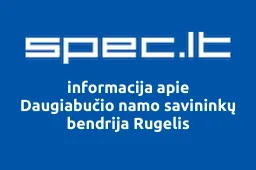Daugiabučio namo savininkų bendrija Rugelis | spec.lt