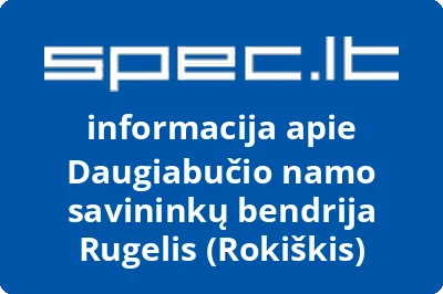 Daugiabučio namo savininkų bendrija Rugelis