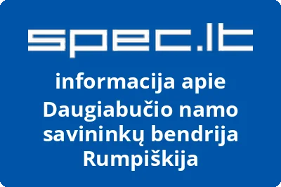 Daugiabučio namo savininkų bendrija Rumpiškija