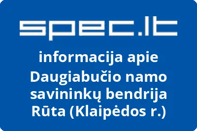 Daugiabučio namo savininkų bendrija Rūta (Klaipėdos r.)