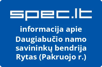 Daugiabučio namo savininkų bendrija Rytas (Pakruojo r.)