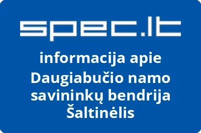 Daugiabučio namo savininkų bendrija Šaltinėlis