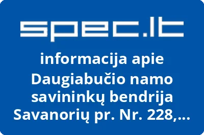 Daugiabučio namo savininkų bendrija Savanorių pr. Nr. 228, Kaune