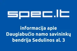 Daugiabučio namo savininkų bendrija Sedulinos al. 3