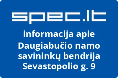 Daugiabučio namo savininkų bendrija Sevastopolio g. 9