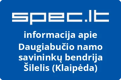 Daugiabučio namo savininkų bendrija Šilelis (Klaipėda)