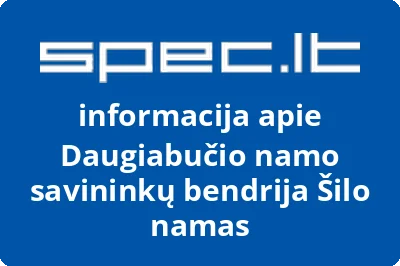 Daugiabučio namo savininkų bendrija Šilo namas