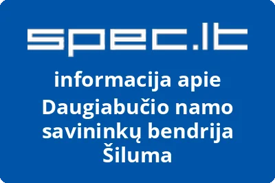 Daugiabučio namo savininkų bendrija Šiluma | spec.lt