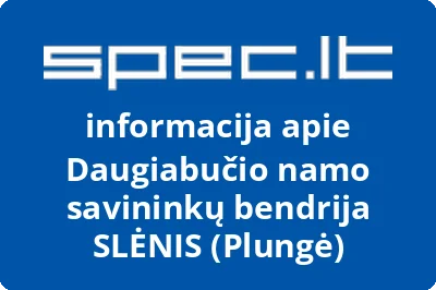 Daugiabučio namo savininkų bendrija SLĖNIS (Plungė)