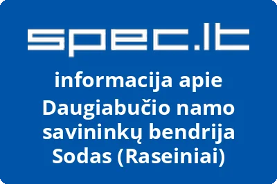 Daugiabučio namo savininkų bendrija Sodas