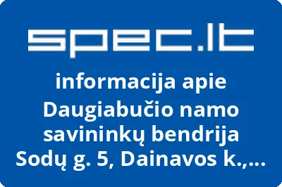 Daugiabučio namo savininkų bendrija Sodų g. 5, Dainavos k., Šalčininkų rajonas