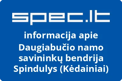 Daugiabučio namo savininkų bendrija Spindulys (Kėdainiai)