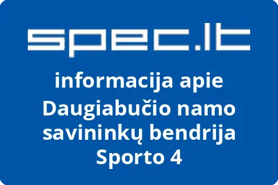 Daugiabučio namo savininkų bendrija Sporto 4