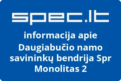 Daugiabučio namo savininkų bendrija Spr Monolitas 2