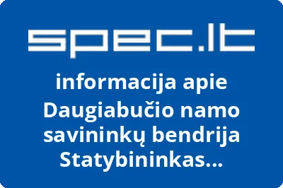 Daugiabučio namo savininkų bendrija Statybininkas