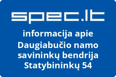 Daugiabučio namo savininkų bendrija Statybininkų 54
