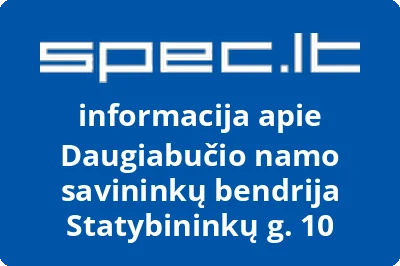 Daugiabučio namo savininkų bendrija Statybininkų g. 10