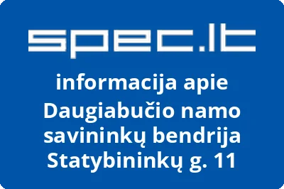 Daugiabučio namo savininkų bendrija Statybininkų g. 11