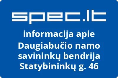 Daugiabučio namo savininkų bendrija Statybininkų g. 46