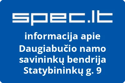 Daugiabučio namo savininkų bendrija Statybininkų g. 9