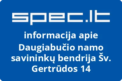 Daugiabučio namo savininkų bendrija Šv. Gertrūdos 14