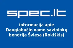 Daugiabučio namo savininkų bendrija Šviesa (Rokiškis) | spec.lt
