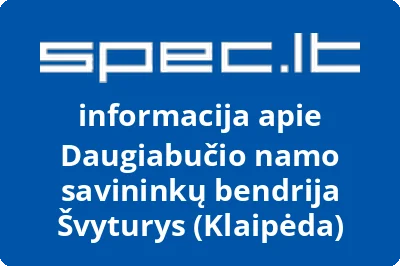 Daugiabučio namo savininkų bendrija ŠVYTURYS