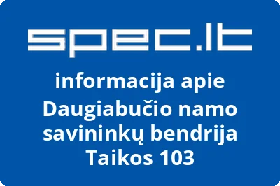 Daugiabučio namo savininkų bendrija Taikos 103