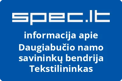 Daugiabučio namo savininkų bendrija Tekstilininkas