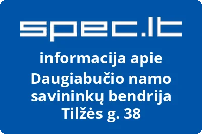 Daugiabučio namo savininkų bendrija Tilžės g. 38