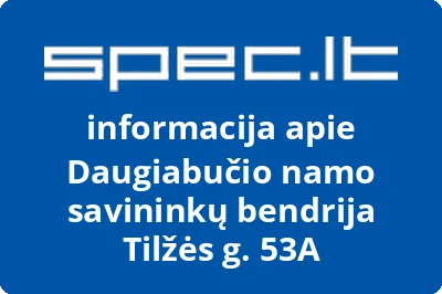 Daugiabučio namo savininkų bendrija Tilžės g. 53A