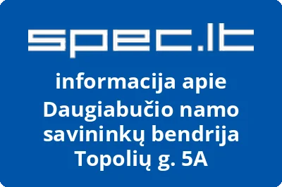 Daugiabučio namo savininkų bendrija Topolių g. 5A