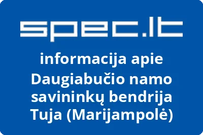 Daugiabučio namo savininkų bendrija Tuja (Marijampolė)