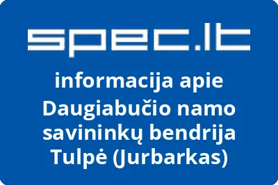 Daugiabučio namo savininkų bendrija Tulpė (Jurbarkas)