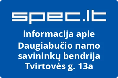 Daugiabučio namo savininkų bendrija Tvirtovės g. 13a