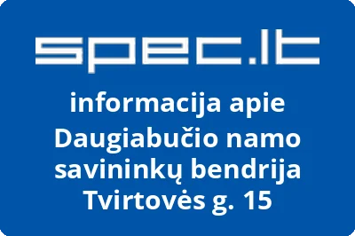 Daugiabučio namo savininkų bendrija Tvirtovės g. 15